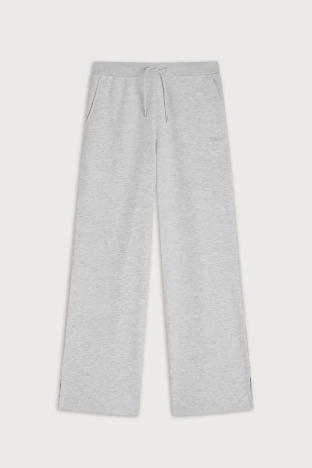 Peached Wide Leg Jogger - Grey Marl sold by TALA product image thumbnail 2