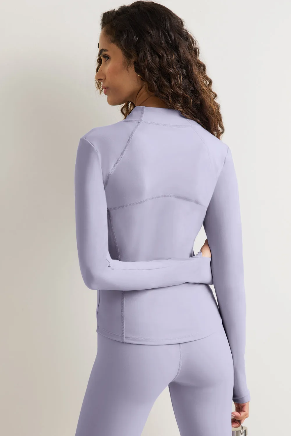 DayFlex Zip Through Sports Jacket - Lilac sold by TALA product image thumbnail 4