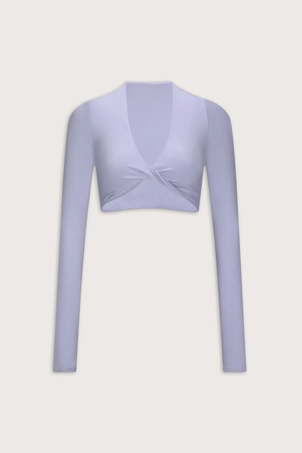 DayFlex Twist Front Long Sleeve Top - Lilac sold by TALA product image thumbnail 2