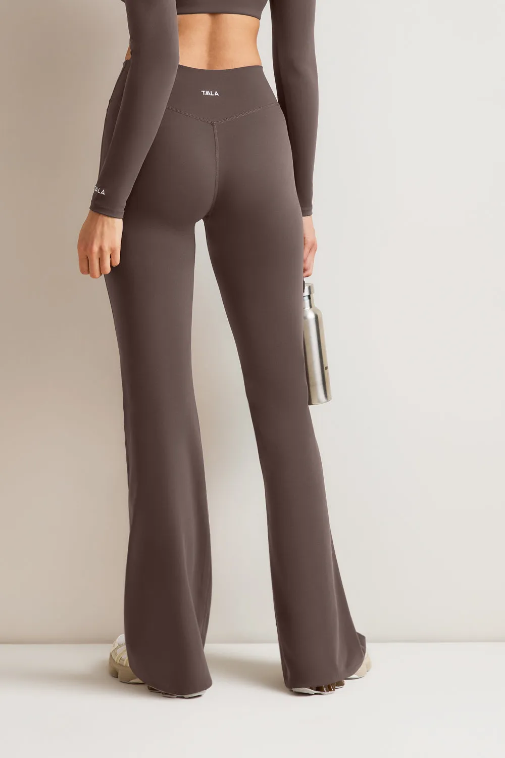 DayFlex Soft Wrap Yoga Pant - Mocha Brown sold by TALA product image thumbnail 4