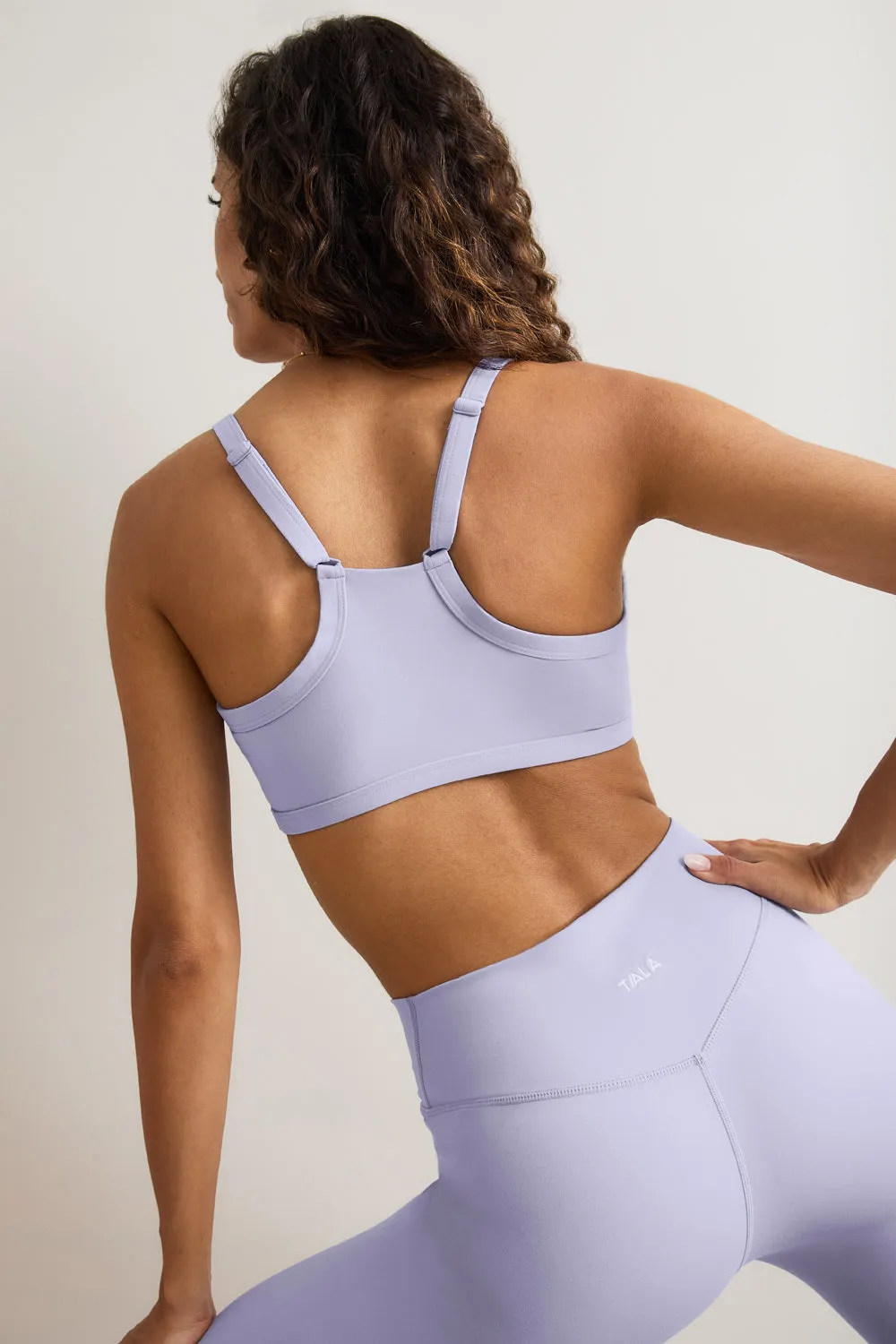 DayFlex Bandeau Sports Bra - Lilac sold by TALA product image thumbnail 4