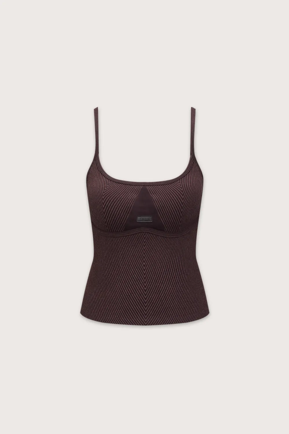 Seamless Rib Vest - Vintage Brown sold by TALA product image thumbnail 2