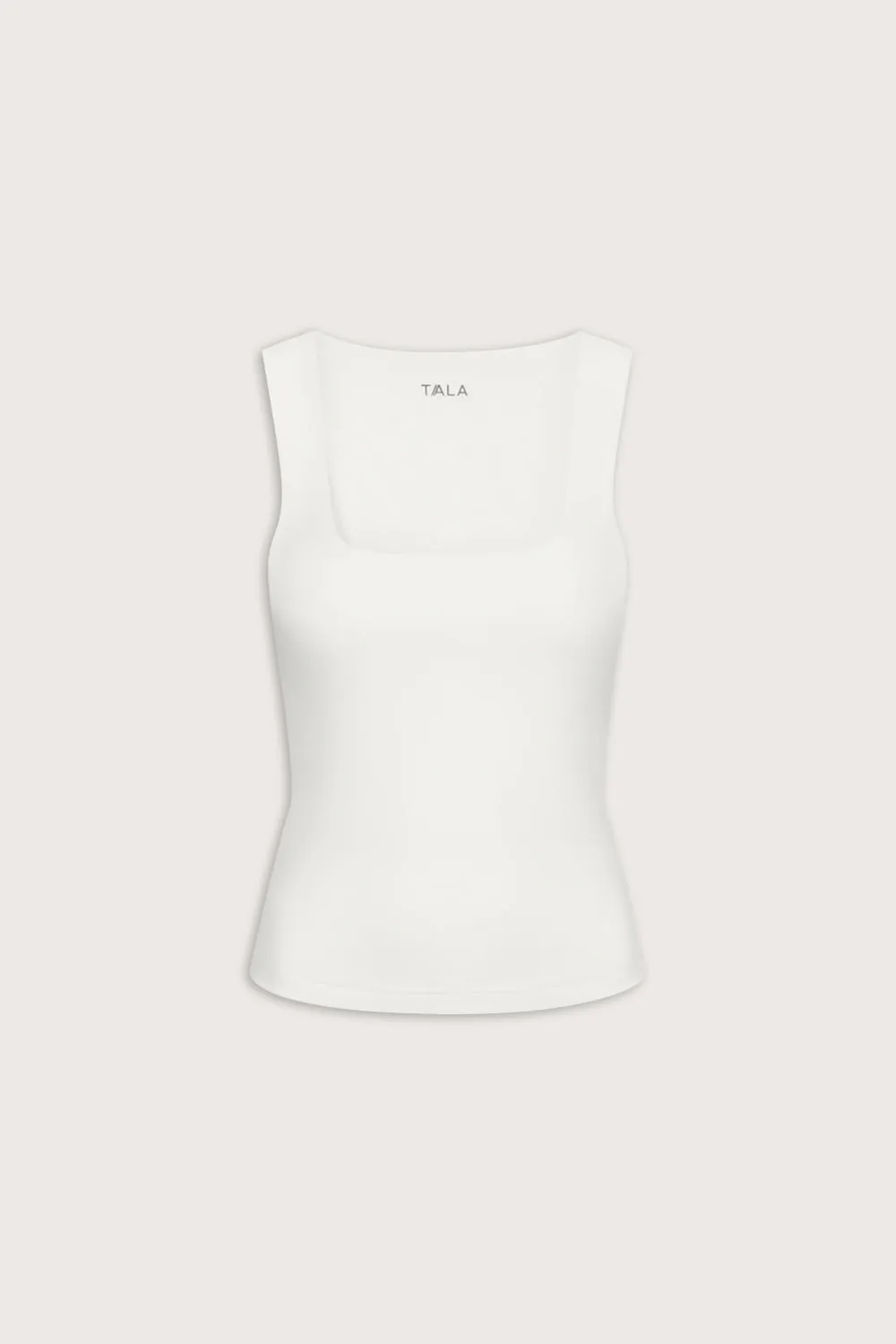 365 Square Neck Vest - Coconut Milk sold by TALA product image thumbnail 2
