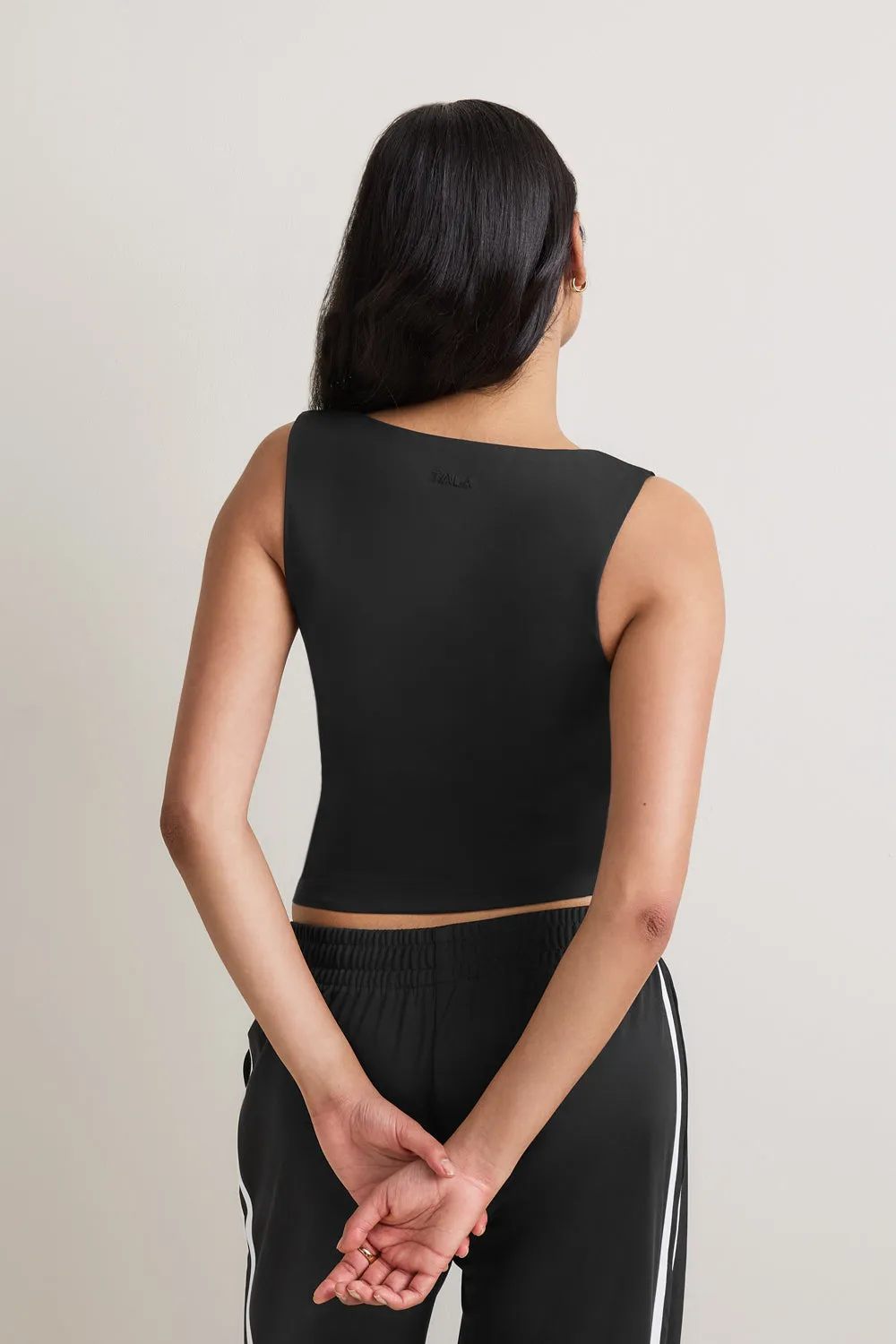 365 Square Neck Vest - Shadow Black sold by TALA product image thumbnail 4