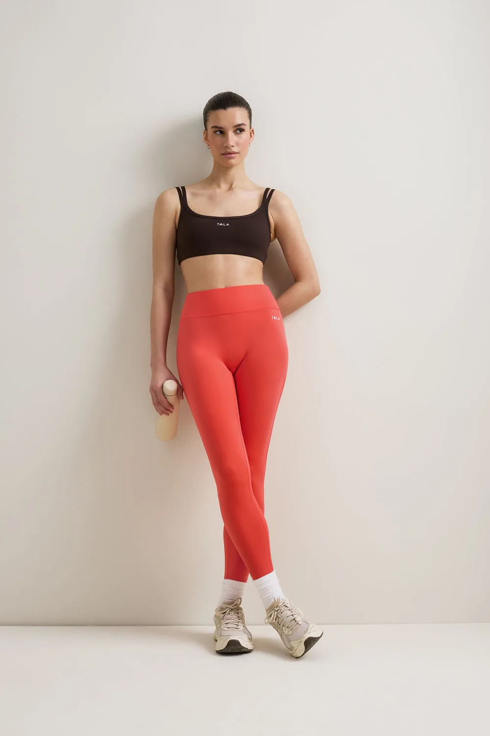 SkinLuxe No Front Seam Legging - Coral sold by TALA product image thumbnail 3