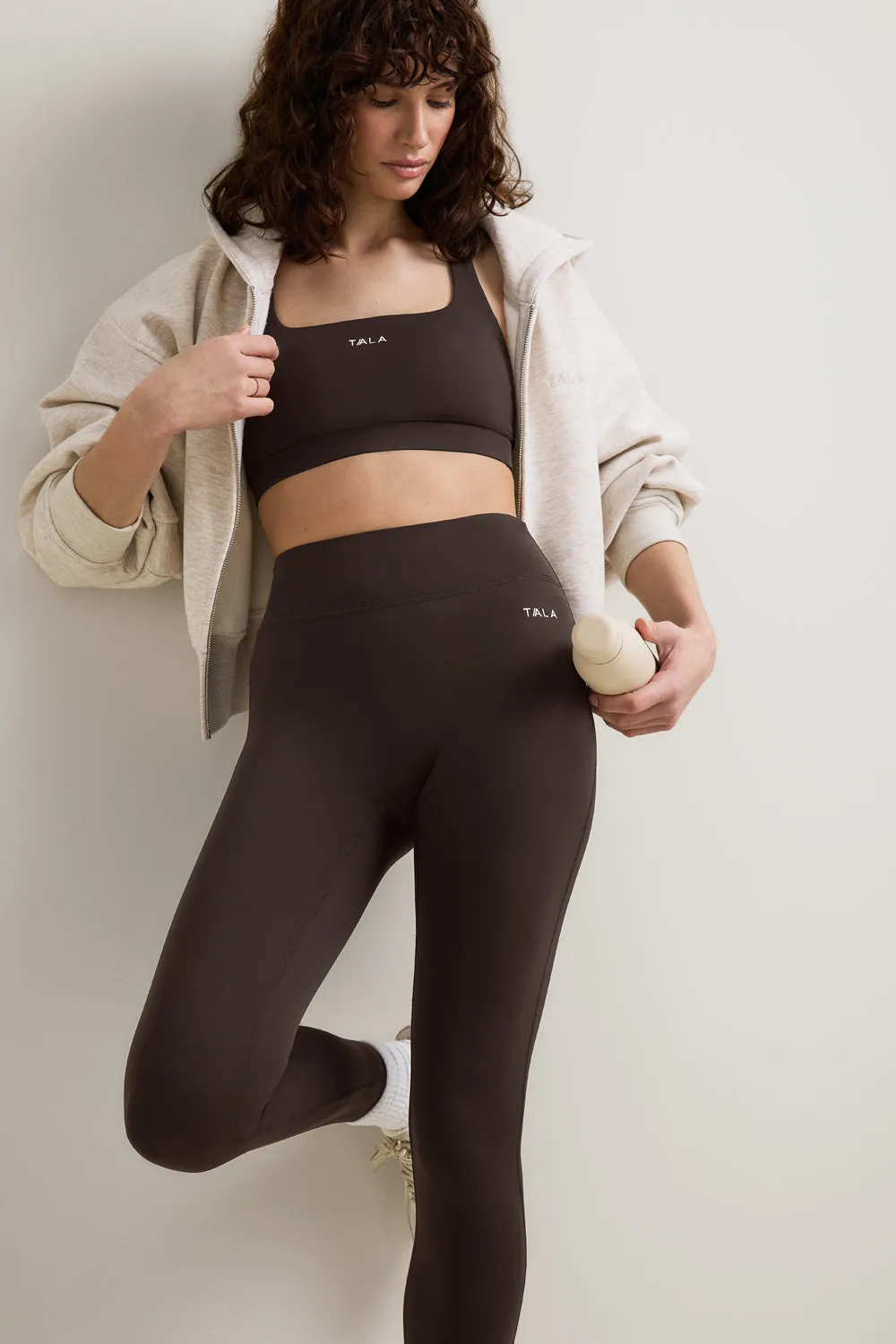 SkinLuxe No Front Seam Legging - Americano sold by TALA product image thumbnail 4