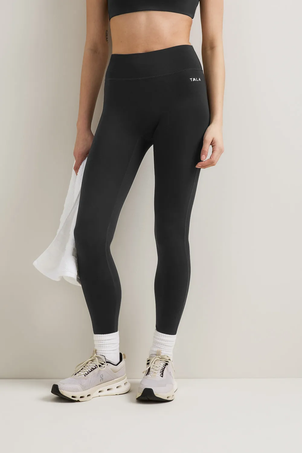 SkinLuxe No Front Seam Legging - Shadow Black sold by TALA product image thumbnail 4