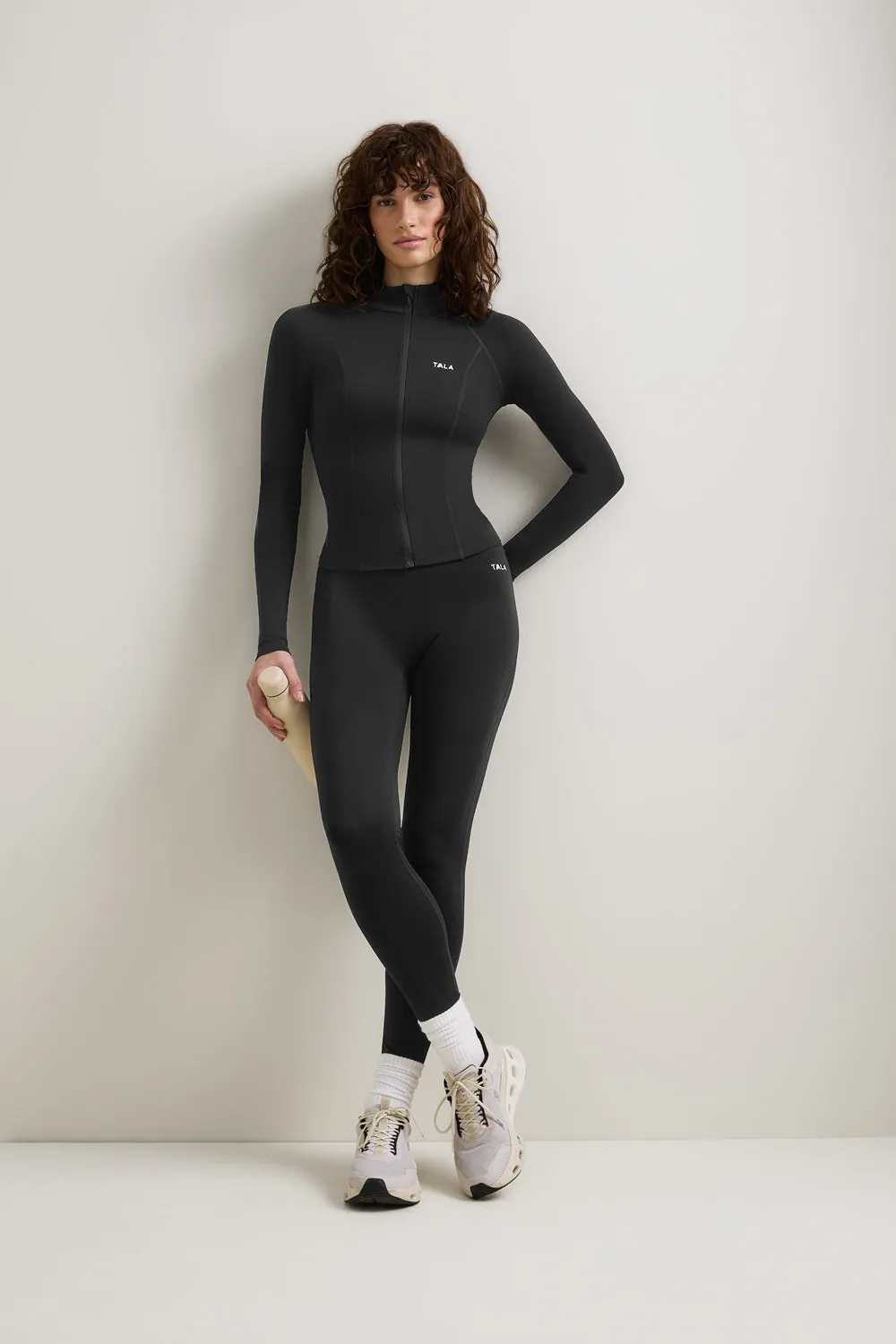 SkinLuxe Zip Through Jacket - Shadow Black sold by TALA product image thumbnail 5