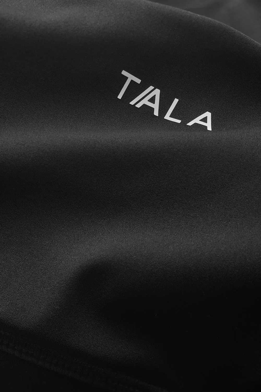 SkinLuxe Bandeau Cross Over Sports Bra - Shadow Black sold by TALA product image thumbnail 5