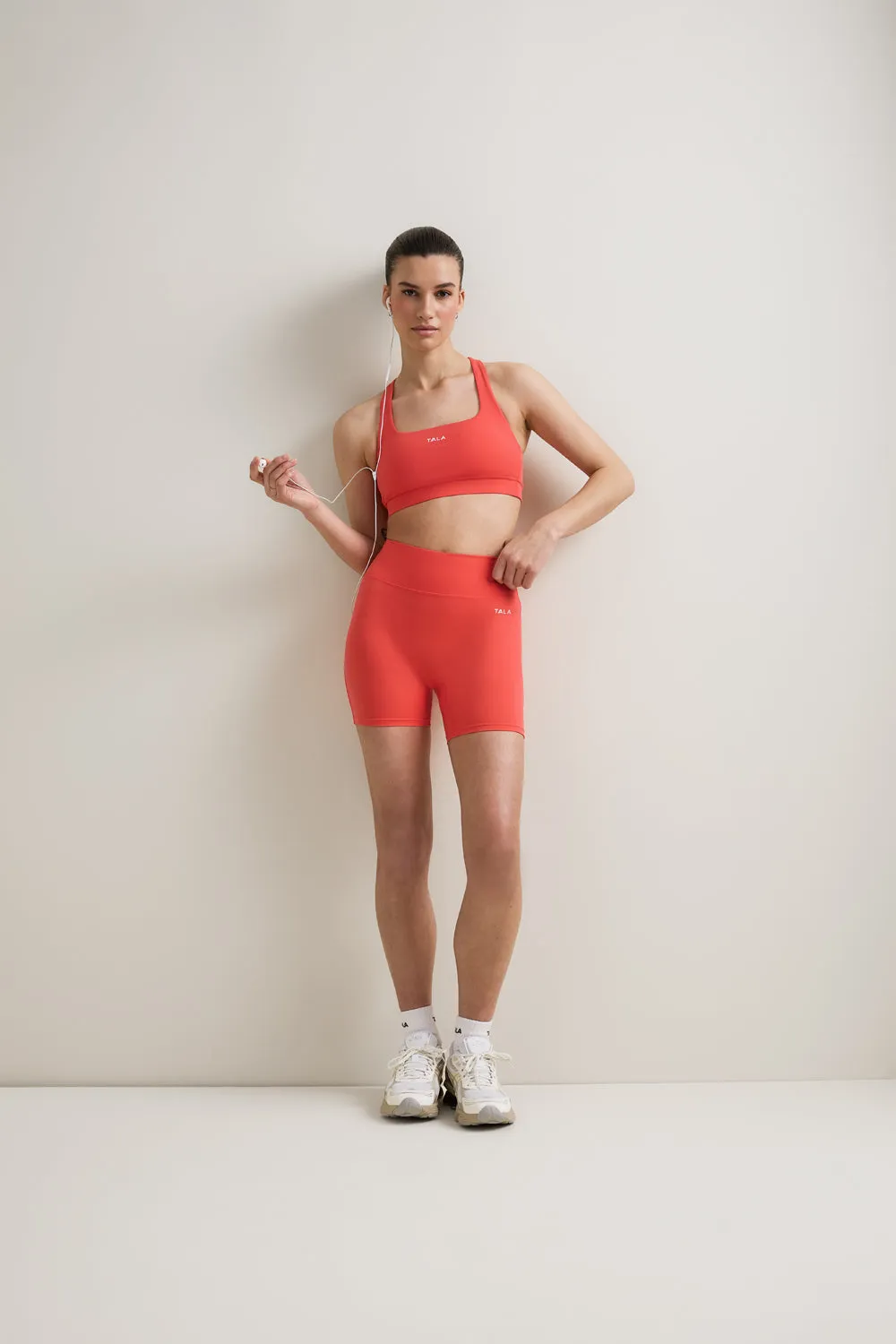 SkinLuxe Cycling Short - Coral sold by TALA product image thumbnail 3