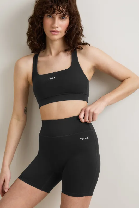 SkinLuxe Cycling Short - Shadow Black made by TALA