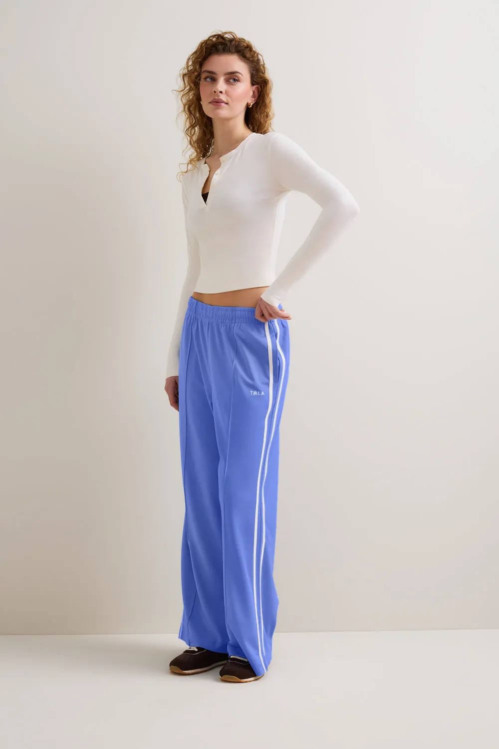 Contrast Stripe Jogger - Iris Blue sold by TALA product image thumbnail 3