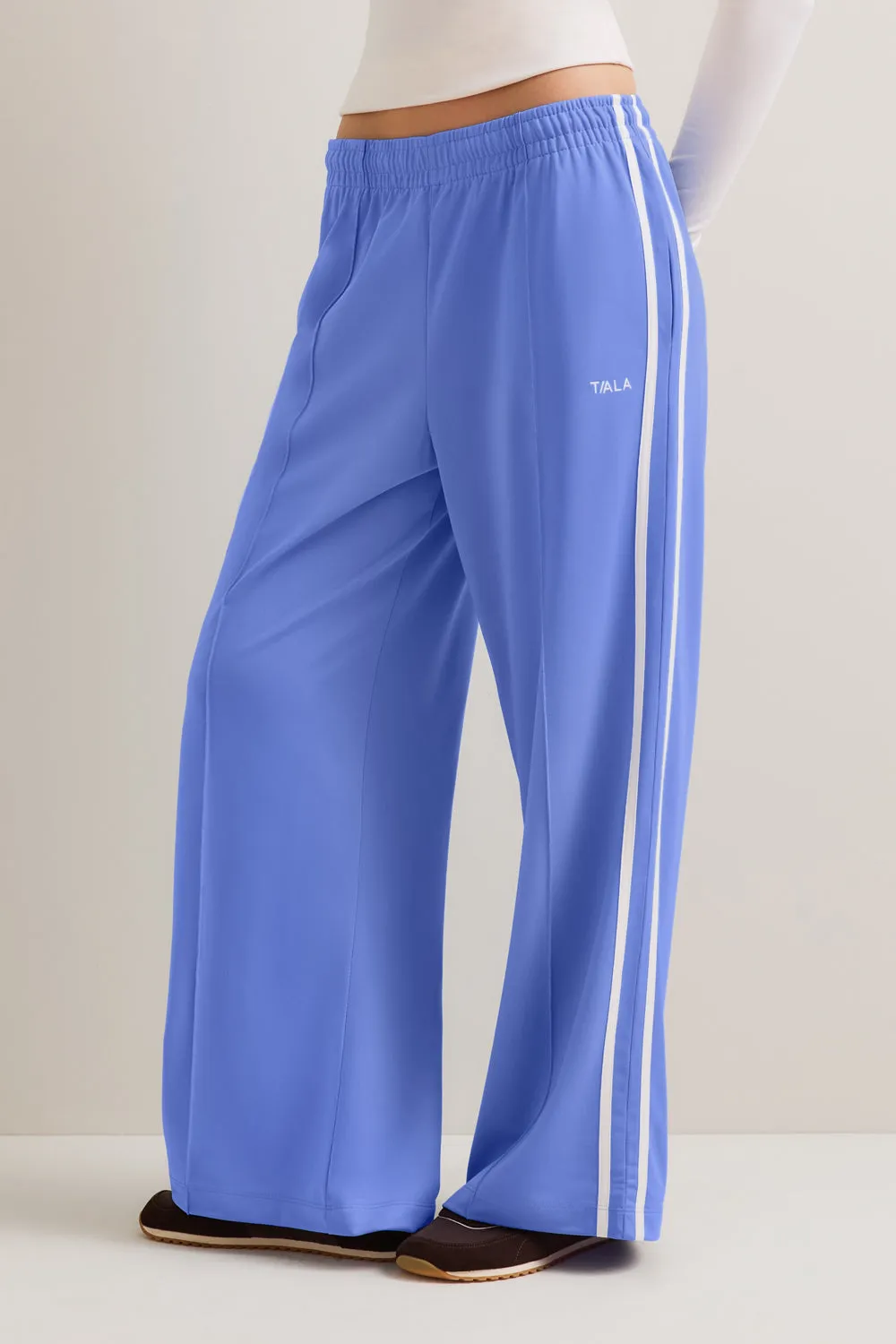 Contrast Stripe Jogger - Iris Blue sold by TALA