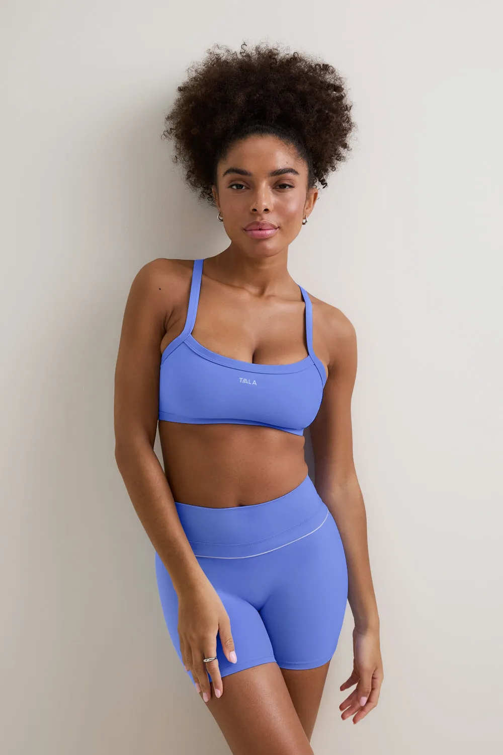 DayFlex Contrast Sweetheart Short - Iris Blue sold by TALA product image thumbnail 3