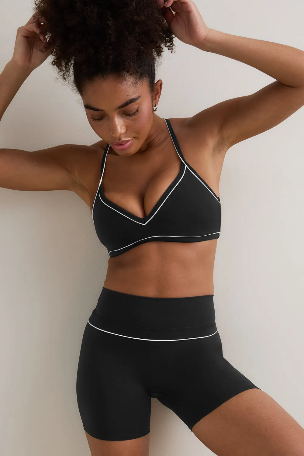 DayFlex Contrast Sweetheart Short - Shadow Black sold by TALA product image thumbnail 3