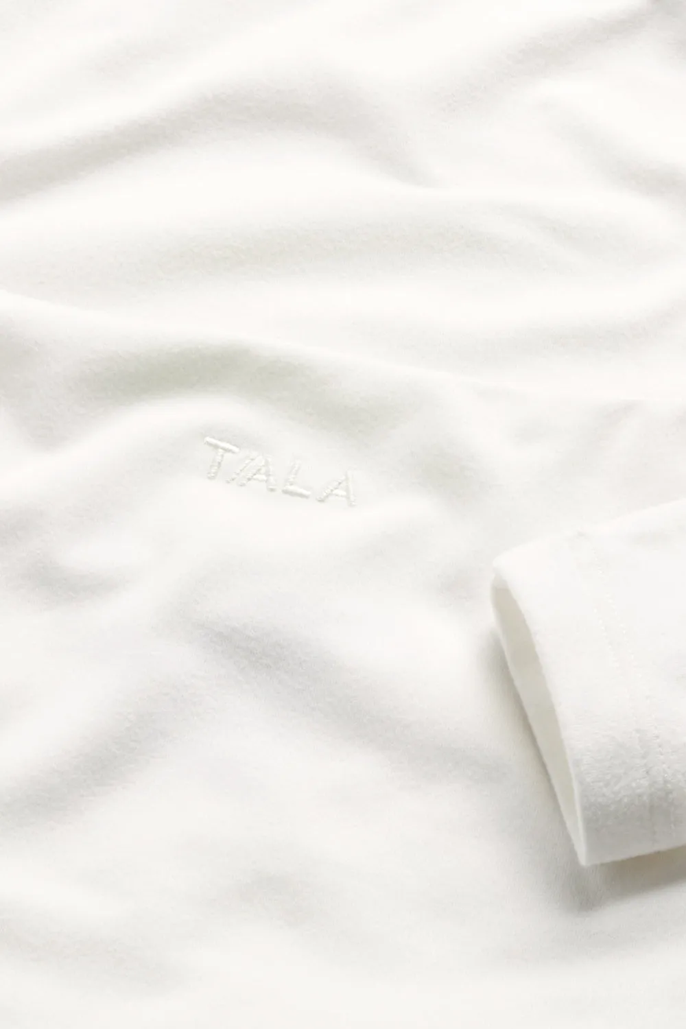 365 Square Neck Long Sleeve Top - Coconut Milk sold by TALA product image thumbnail 5