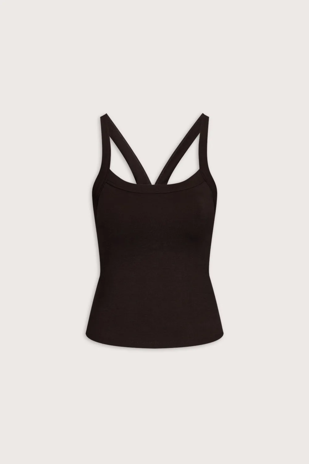 Sculpt Seamless Scoop Neck Cami - Americano sold by TALA product image thumbnail 2