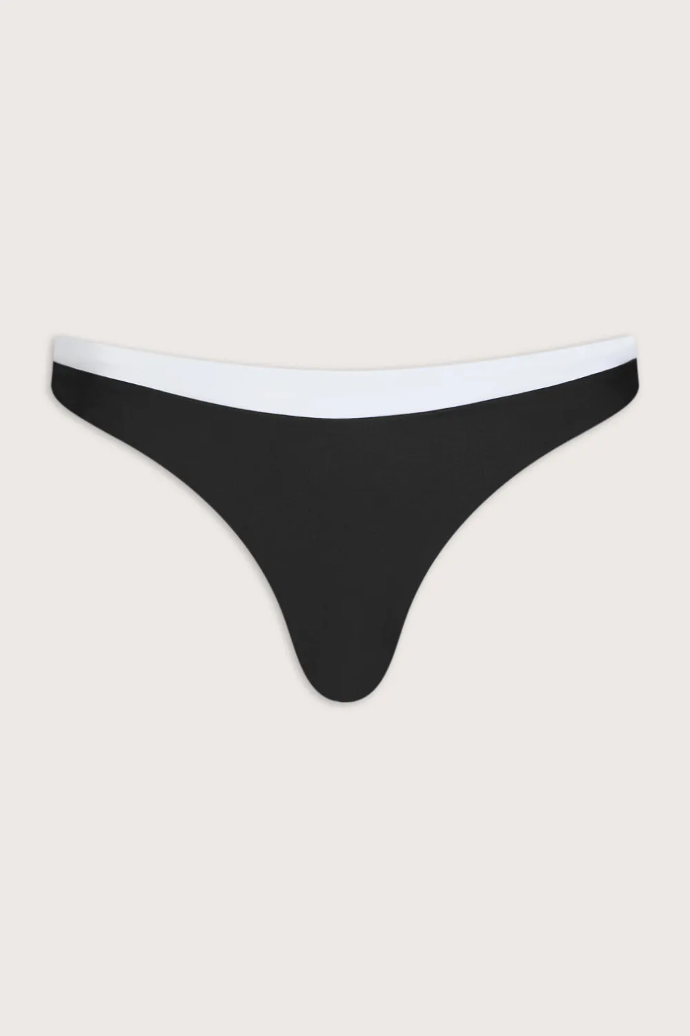 Contrast Cheeky Bikini Bottom - Shadow Black sold by TALA product image thumbnail 2