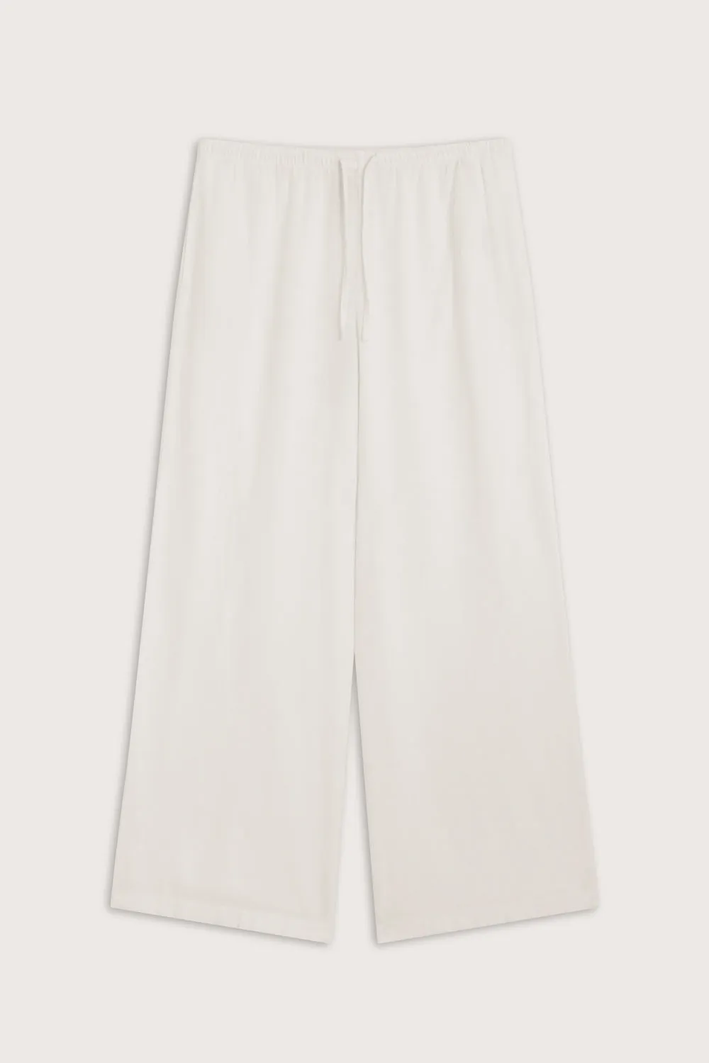 Soft Linen Drawstring Trouser - Ivory sold by TALA product image thumbnail 2