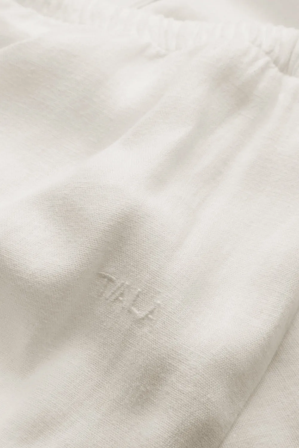 Soft Linen Drawstring Trouser - Ivory sold by TALA product image thumbnail 5