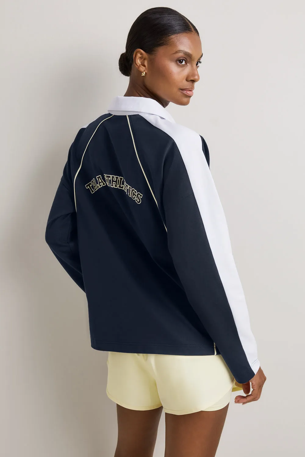 Rugby Polo Shirt - Midnight Navy sold by TALA product image thumbnail 4