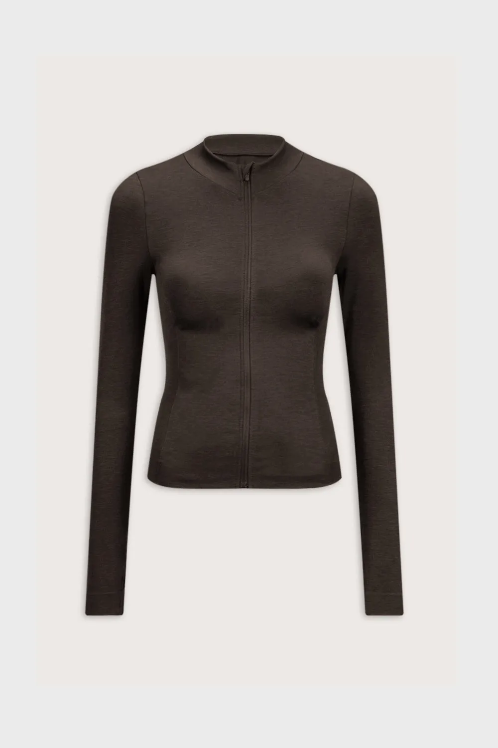 Sculpt Seamless Longline Jacket - Espresso Brown sold by TALA product image thumbnail 2