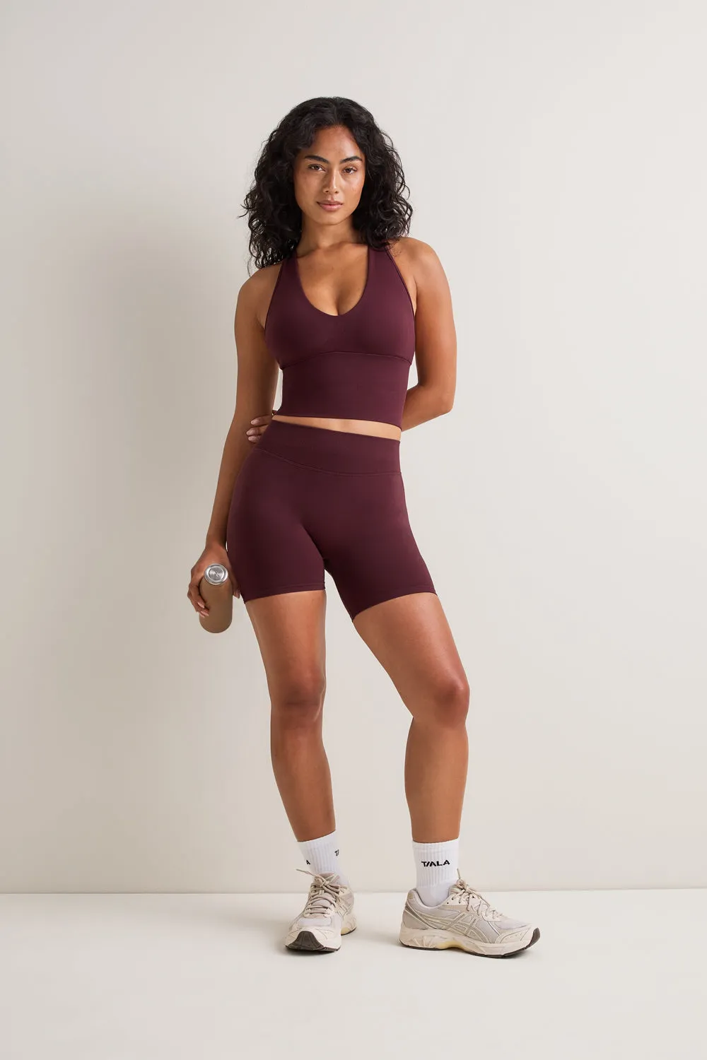 Sculpt Seamless Twist Back Vest - Deep Cherry sold by TALA product image thumbnail 3