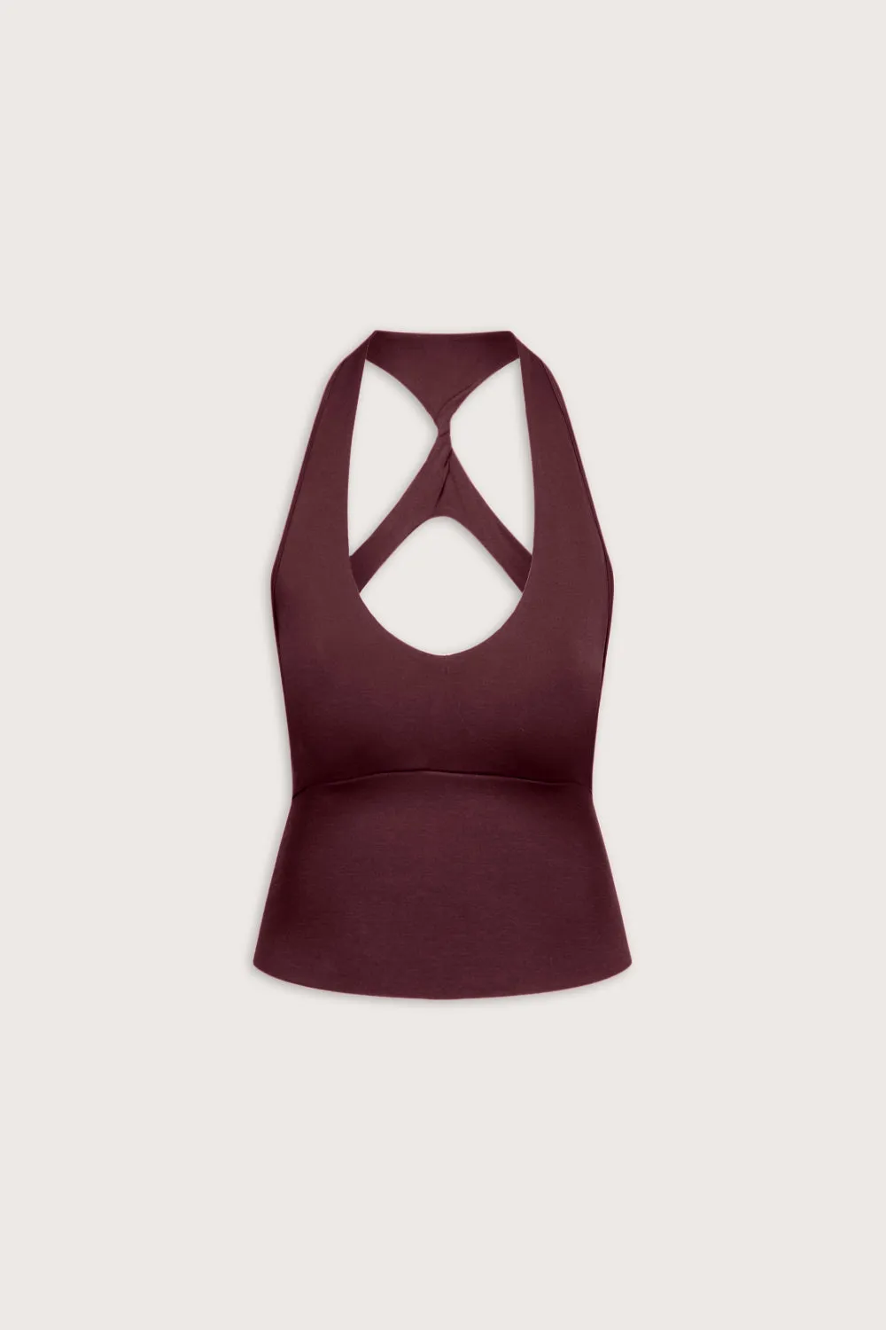 Sculpt Seamless Twist Back Vest - Deep Cherry sold by TALA product image thumbnail 2