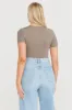 365 Short Sleeve T-Shirt - Vintage Khaki sold by TALA