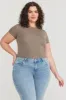 365 Short Sleeve T-Shirt - Vintage Khaki sold by TALA