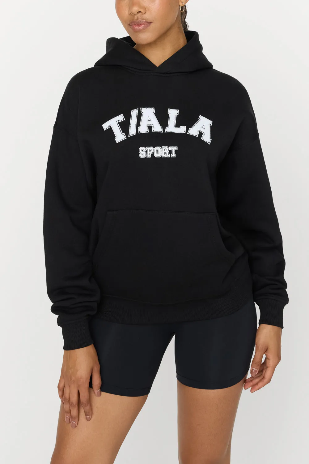 Oversized Club Hoodie - Black sold by TALA product image thumbnail 3