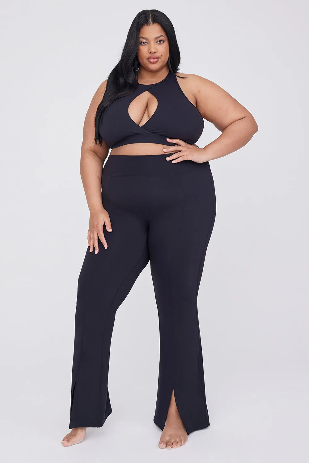 DayFlex Cut Out Centre Bra - Shadow Black sold by TALA product image thumbnail 2