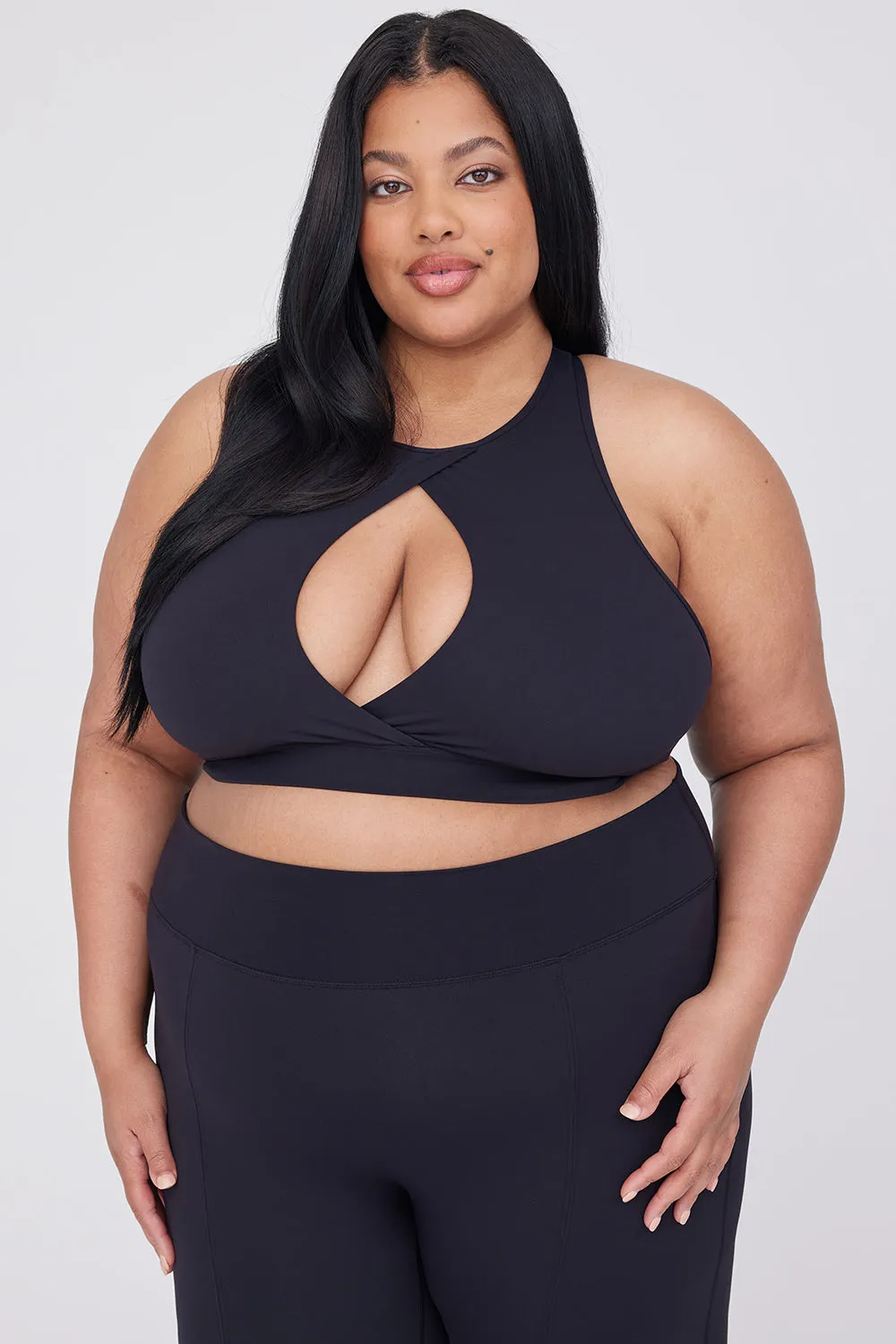 DayFlex Cut Out Centre Bra - Shadow Black sold by TALA product image thumbnail 4