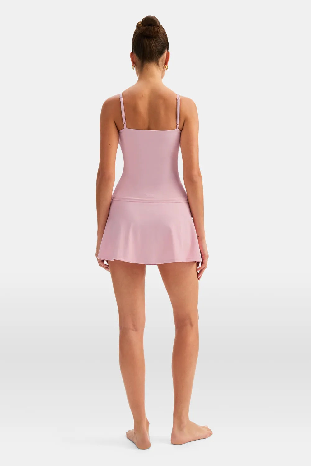 DayFlex Built-In Support Spaghetti Strap Full Length Cami Vest - Ballet Slipper sold by TALA product image thumbnail 3