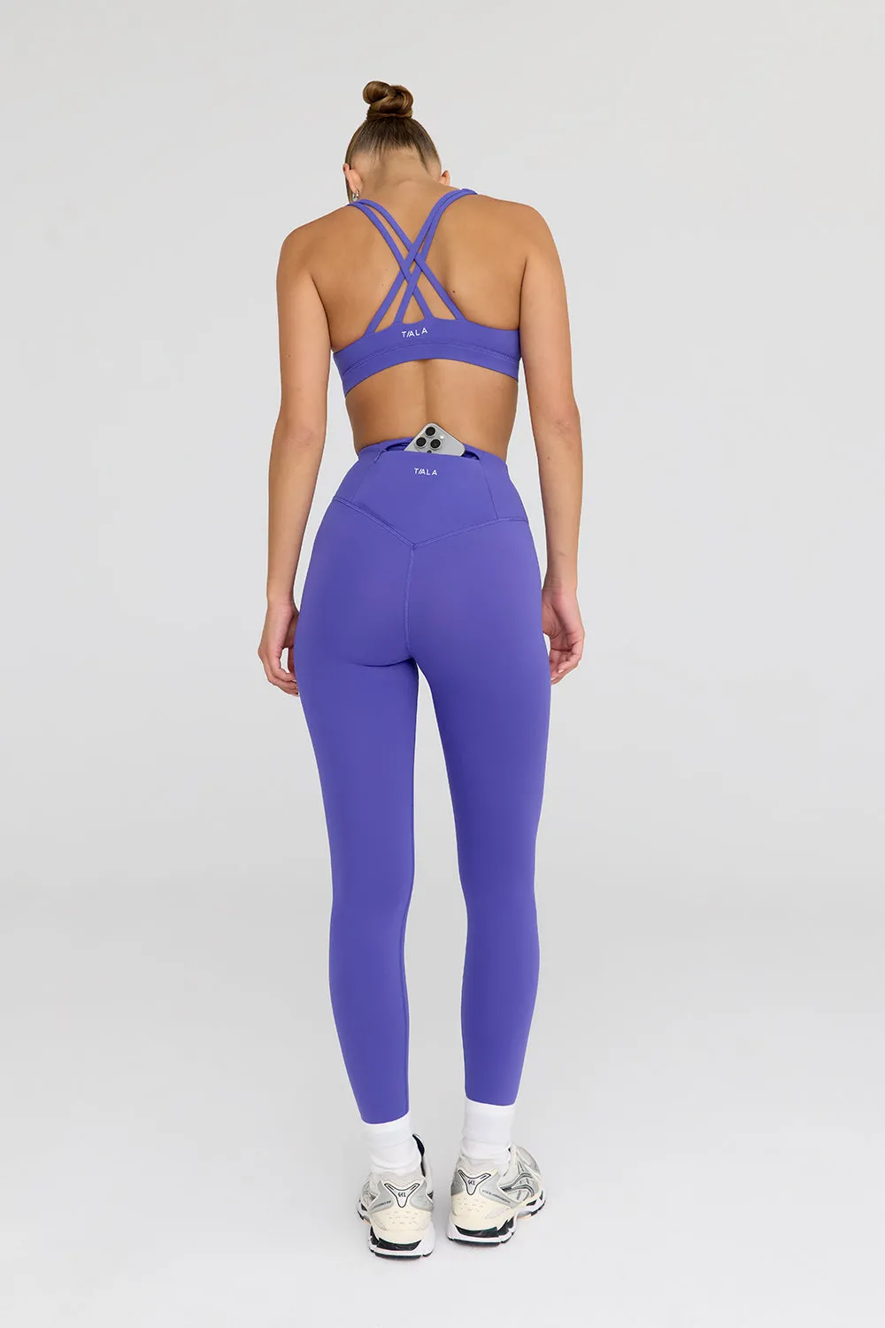 SkinLuxe High Waisted Legging - Grape sold by TALA product image thumbnail 2