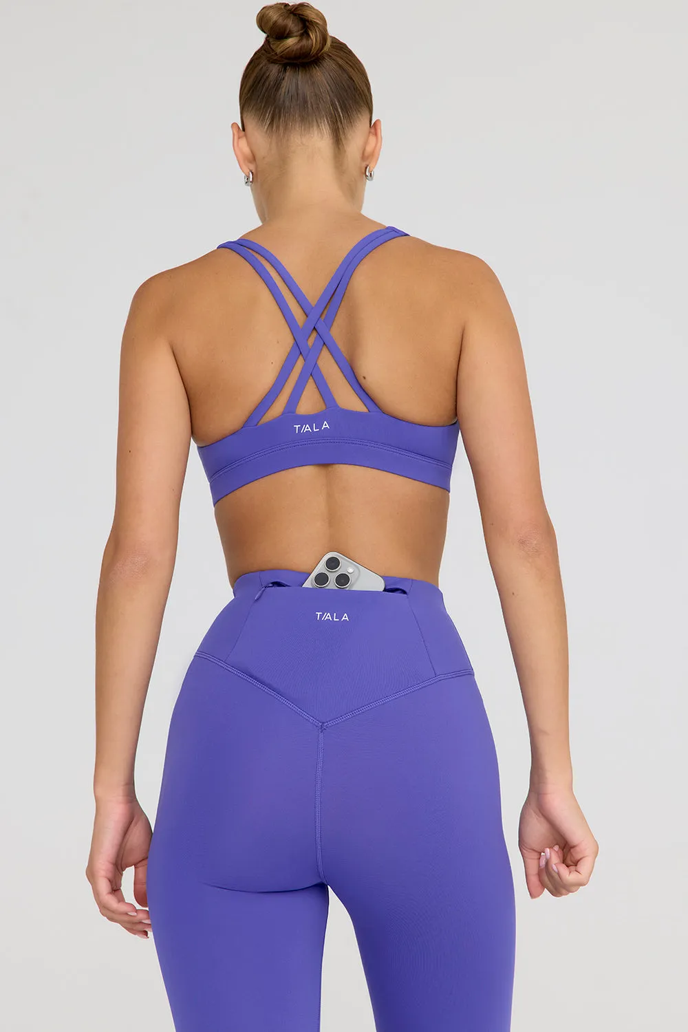 SkinLuxe High Waisted Legging - Grape sold by TALA product image thumbnail 4