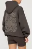 LOVE MORE OVERSIZED HOODIE - SLATE BROWN sold by TALA