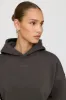 LOVE MORE OVERSIZED HOODIE - SLATE BROWN sold by TALA