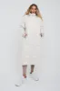POLAR LONG LINE PUFFER COAT - OAT MILK sold by TALA