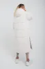 POLAR LONG LINE PUFFER COAT - OAT MILK sold by TALA