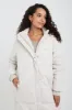 POLAR LONG LINE PUFFER COAT - OAT MILK sold by TALA