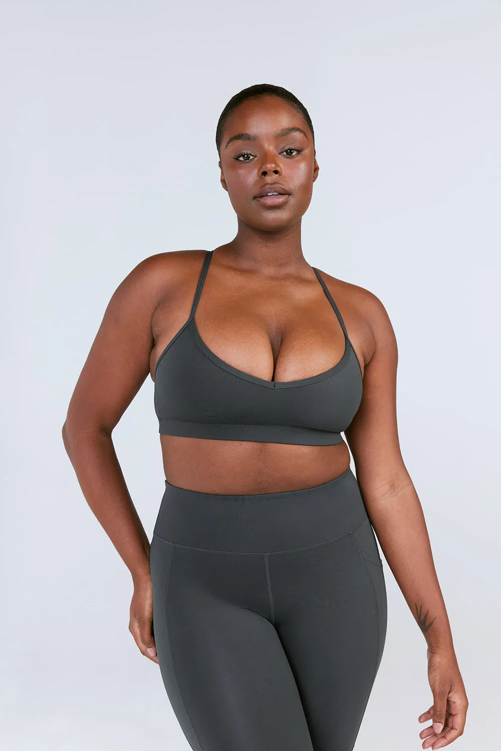 SKINLUXE LIFT SPORTS BRA - DEEP TEAL sold by TALA