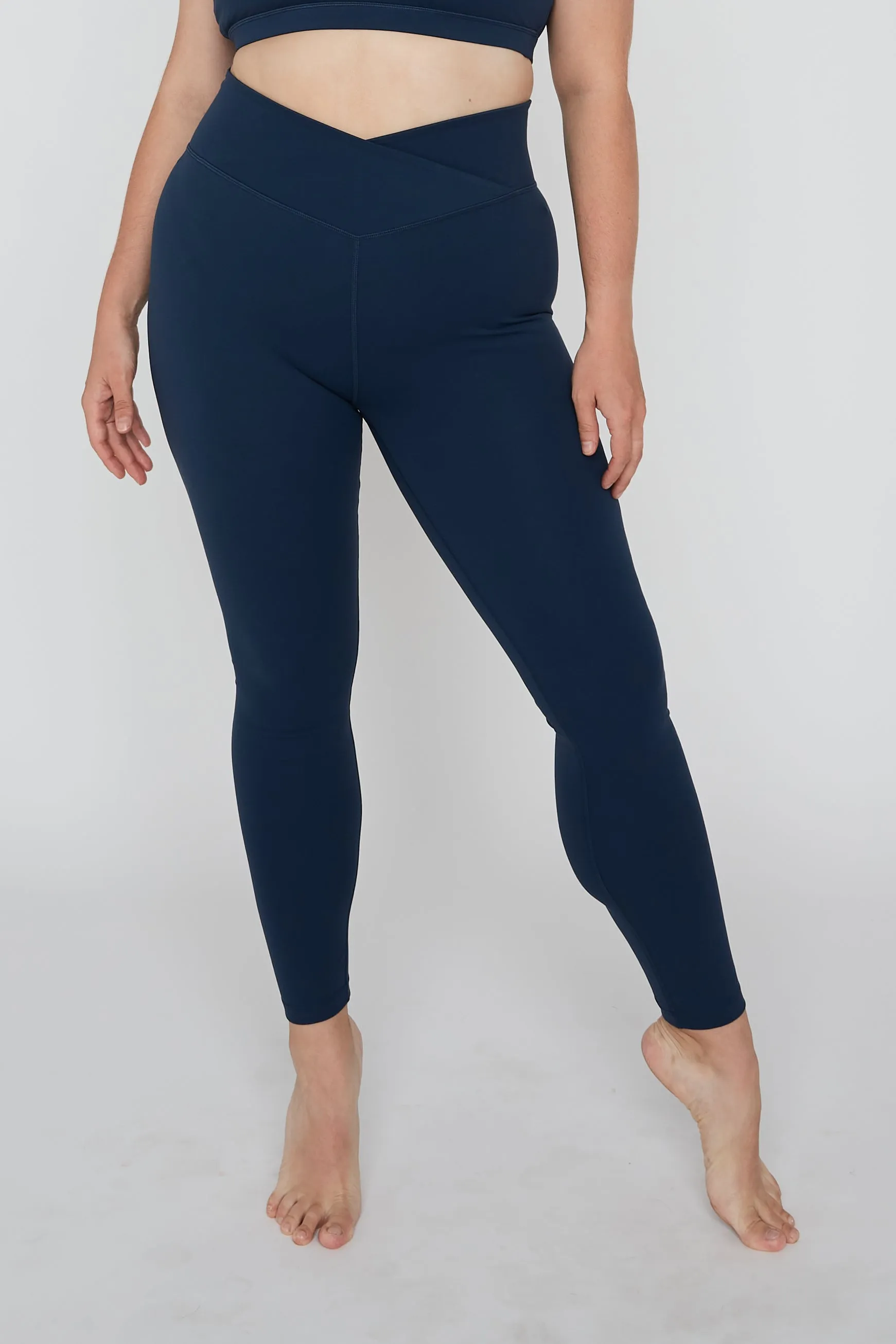 DAYFLEX WRAP HIGH WAISTED LEGGING - SEA BLUE sold by TALA product image thumbnail 3