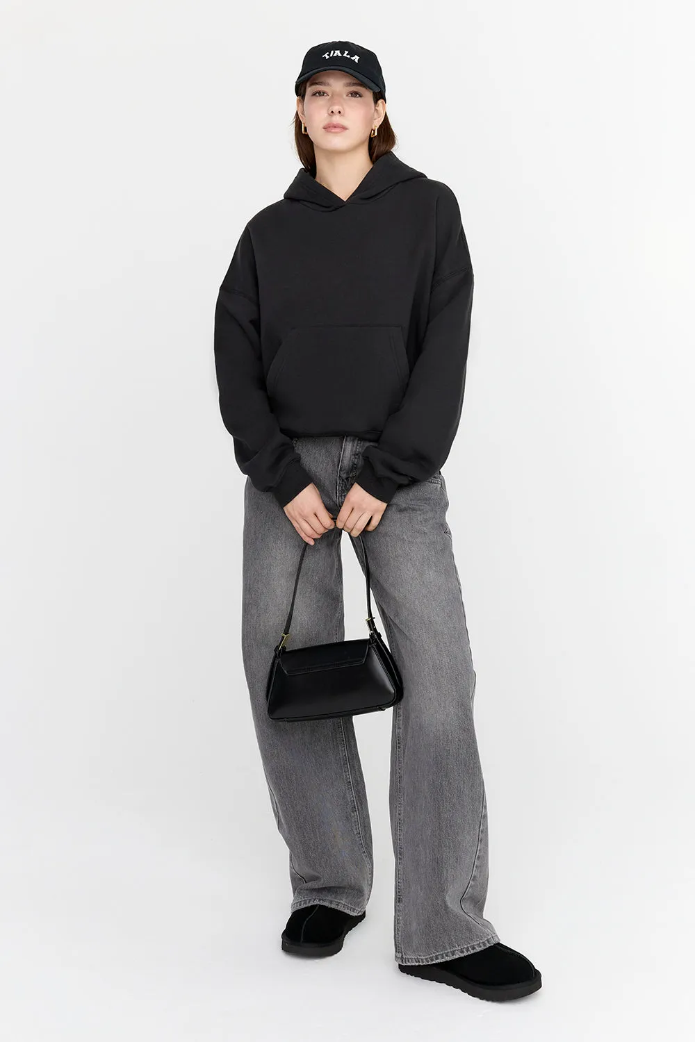 EVERYDAY GIRLFRIEND HOODIE - BLACK sold by TALA product image thumbnail 5
