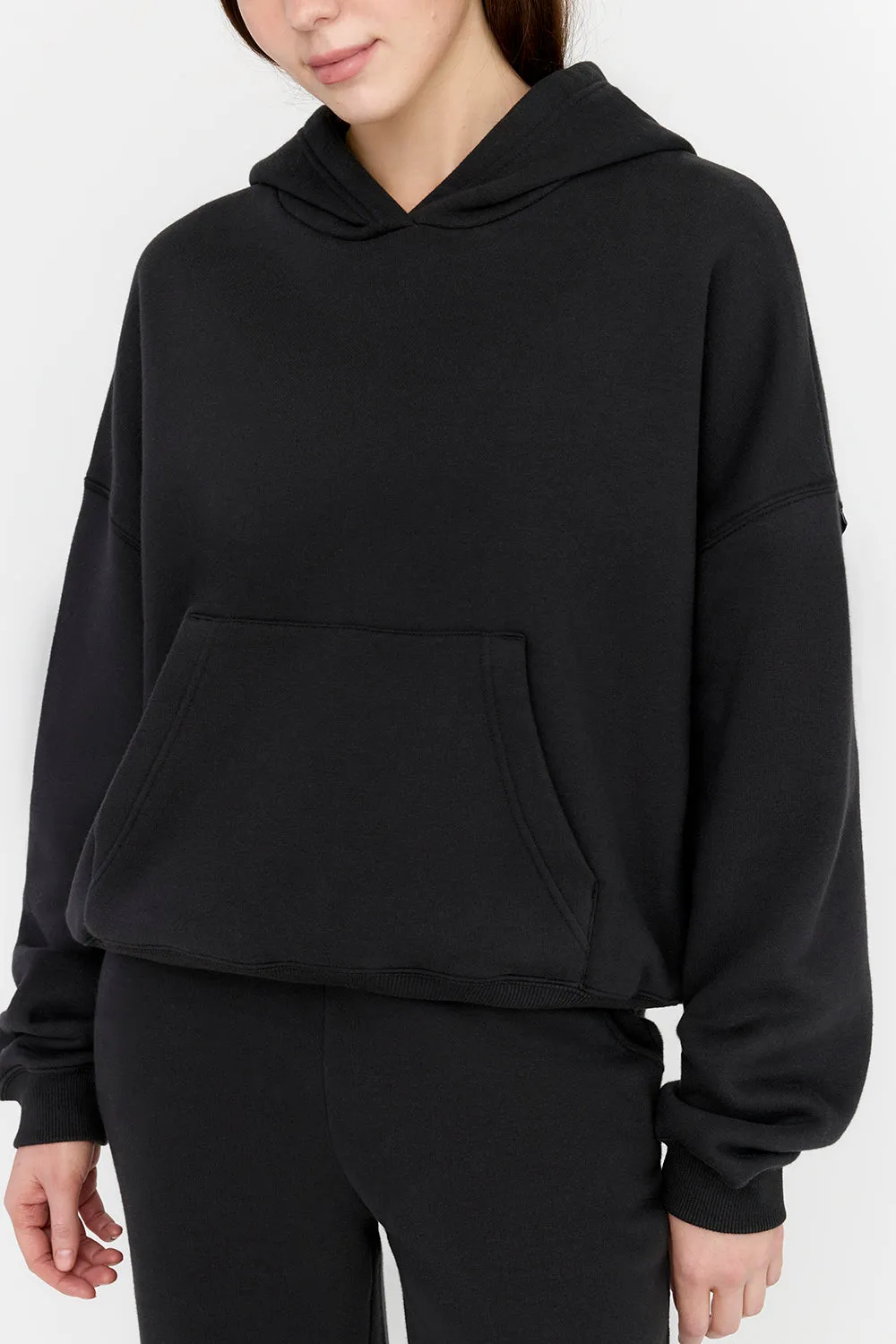 EVERYDAY GIRLFRIEND HOODIE - BLACK sold by TALA product image thumbnail 4