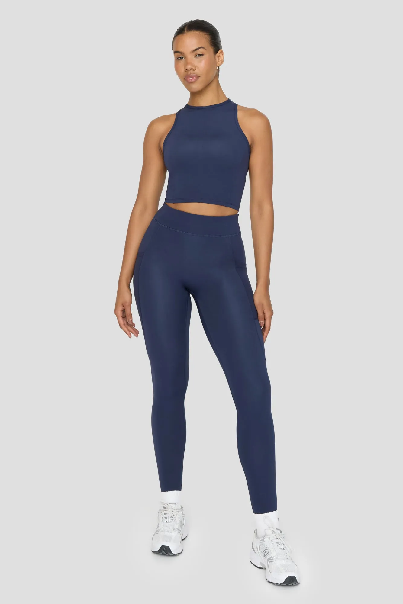 FormTech Open Back Racer Tank - Navy sold by TALA product image thumbnail 5