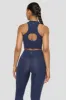 FormTech Open Back Racer Tank - Navy sold by TALA