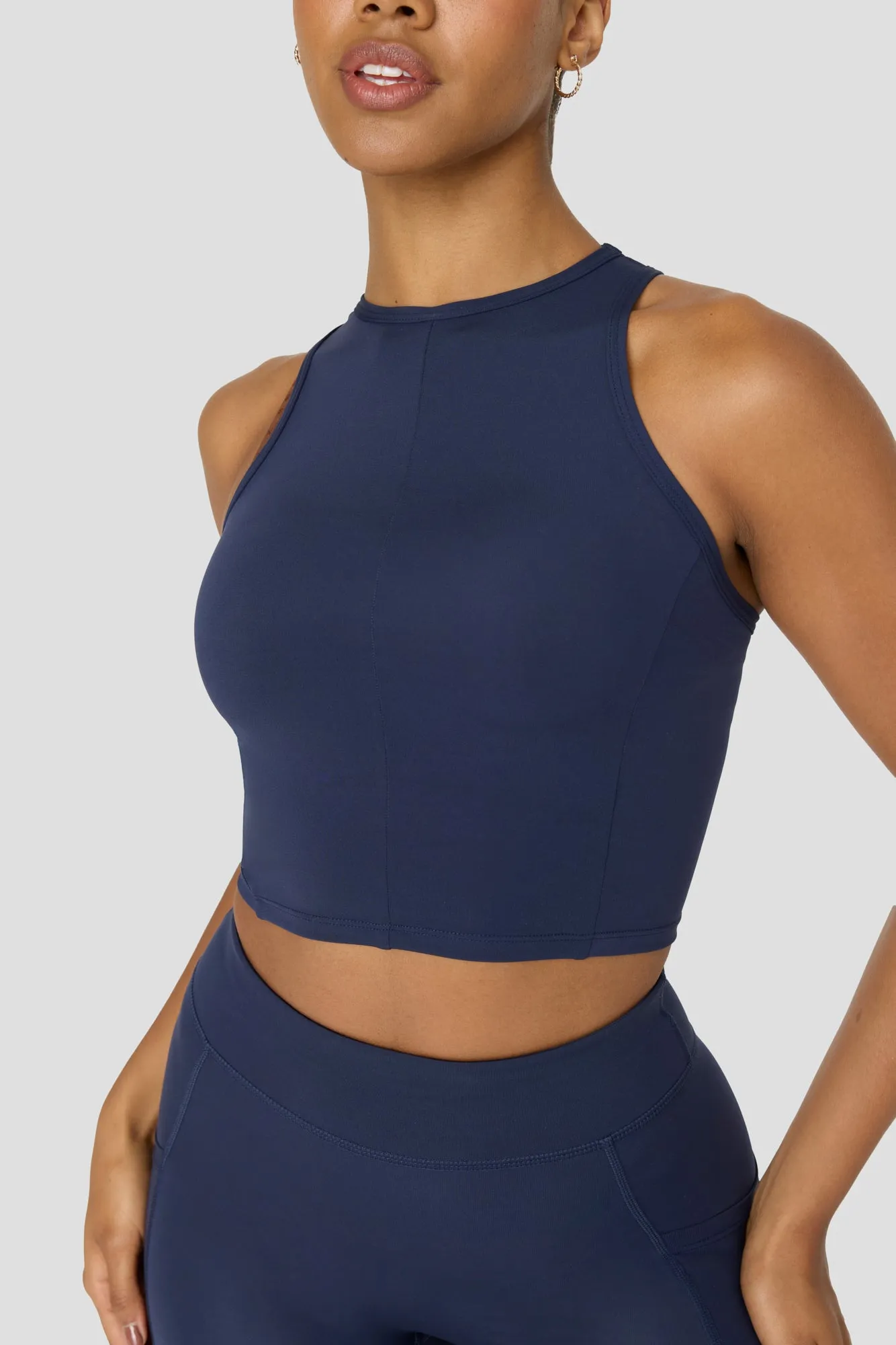 FormTech Open Back Racer Tank - Navy sold by TALA product image thumbnail 3
