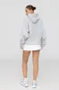 LOVE MORE OVERSIZED HOODIE - GREY MARL sold by TALA