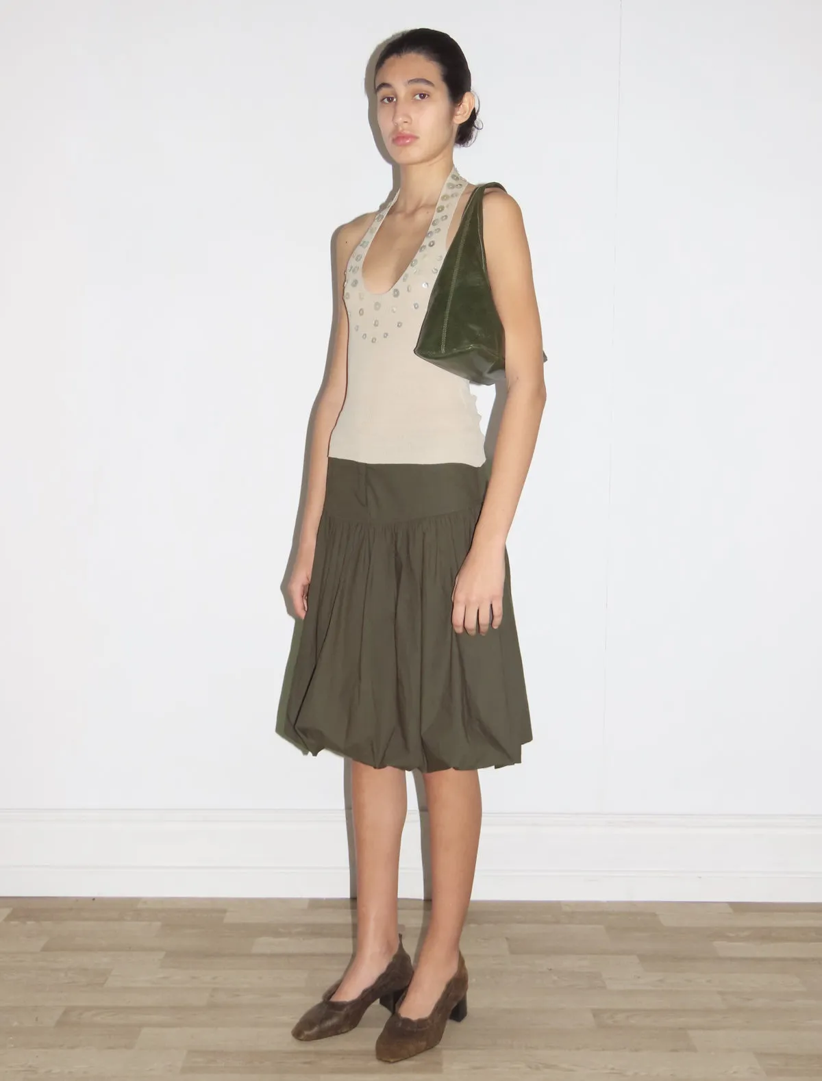 paloma wool ダークデニム ハルターキャミソール paloma wool ダークデニム ハルターキャミソール レディース